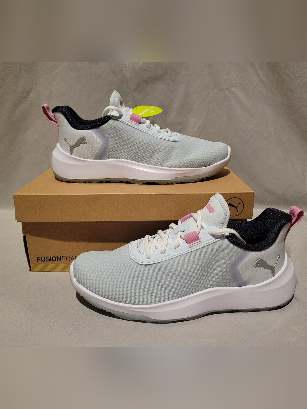 ​PUMA Golf Fusion Crush Sport Shoes – Icy Blue Pink Icing Womens Size 10
